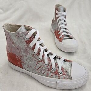 Converse Chuck Taylor All Star High Top Hybrid Shine Womens Sz‎ 5.5 571375C